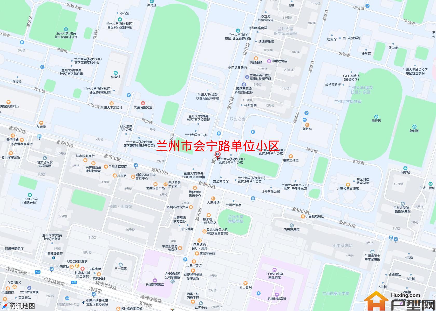 会宁路单位小区小区 - 户型网