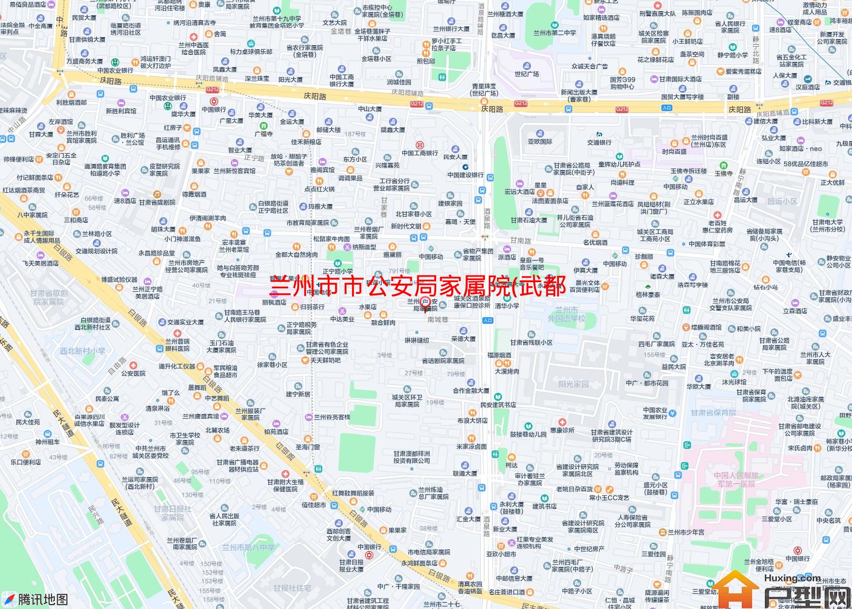 市公安局家属院(武都路)小区 - 户型网