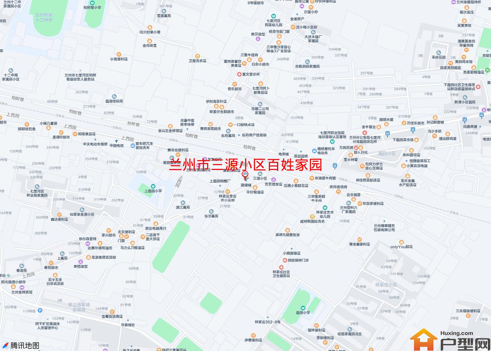三源小区百姓家园小区 - 户型网
