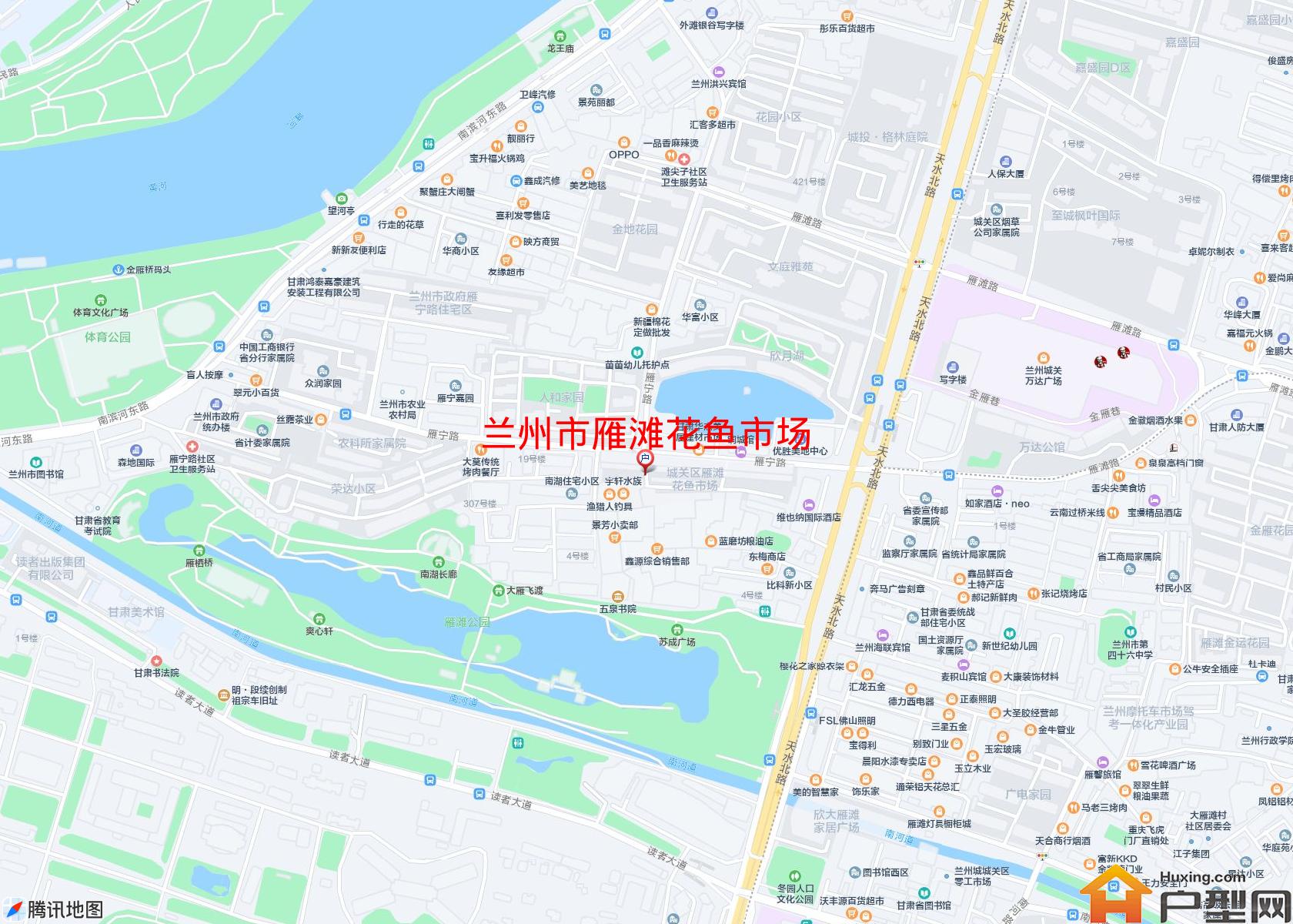 雁滩花鱼市场小区 - 户型网