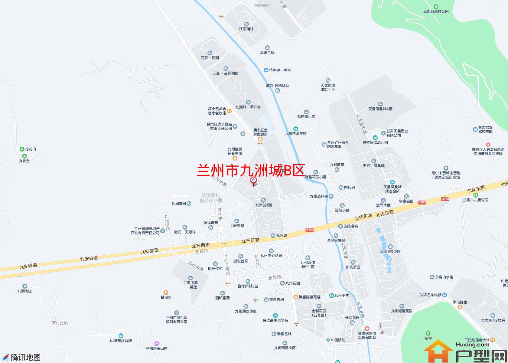 九洲城B区小区 - 户型网