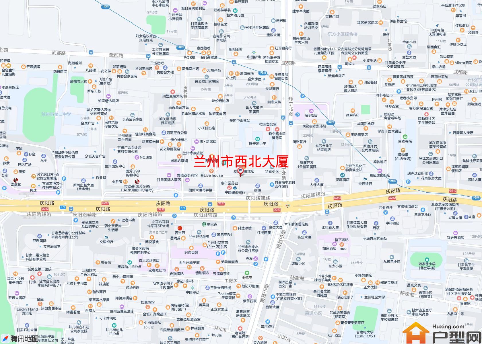 西北大厦小区 - 户型网