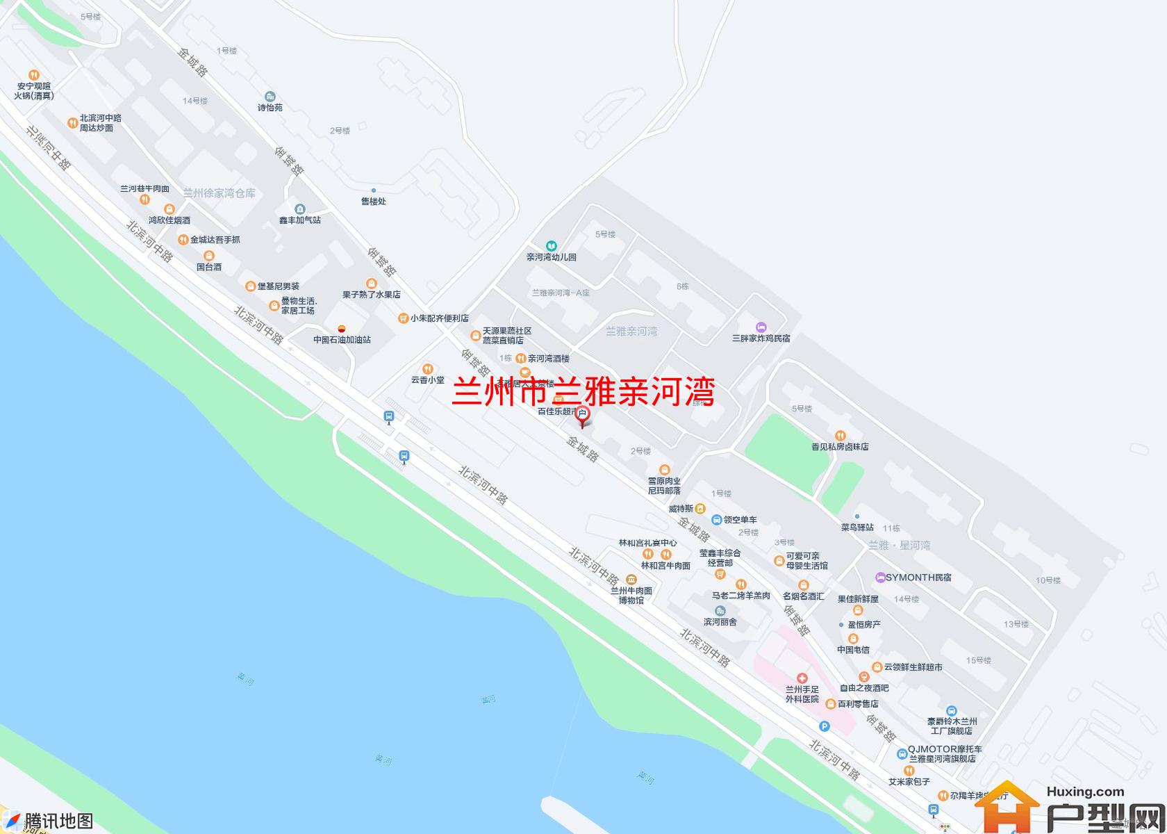 兰雅亲河湾小区 - 户型网