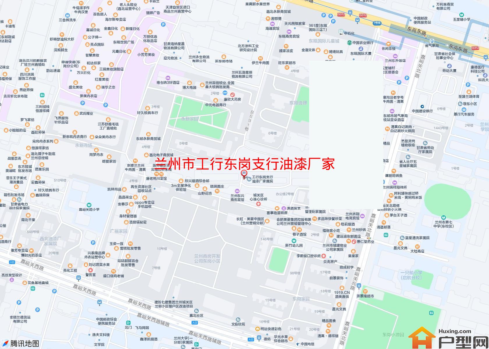 工行东岗支行油漆厂家属院小区 - 户型网