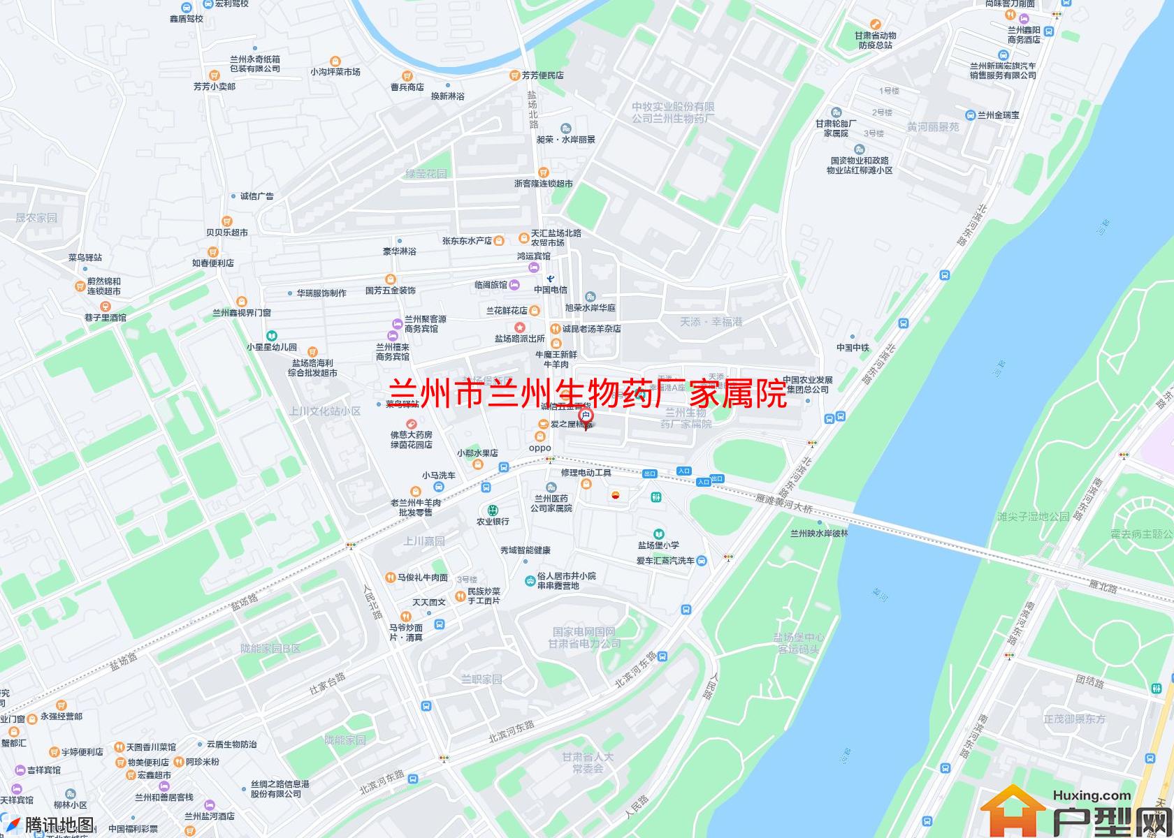 兰州生物药厂家属院小区 - 户型网