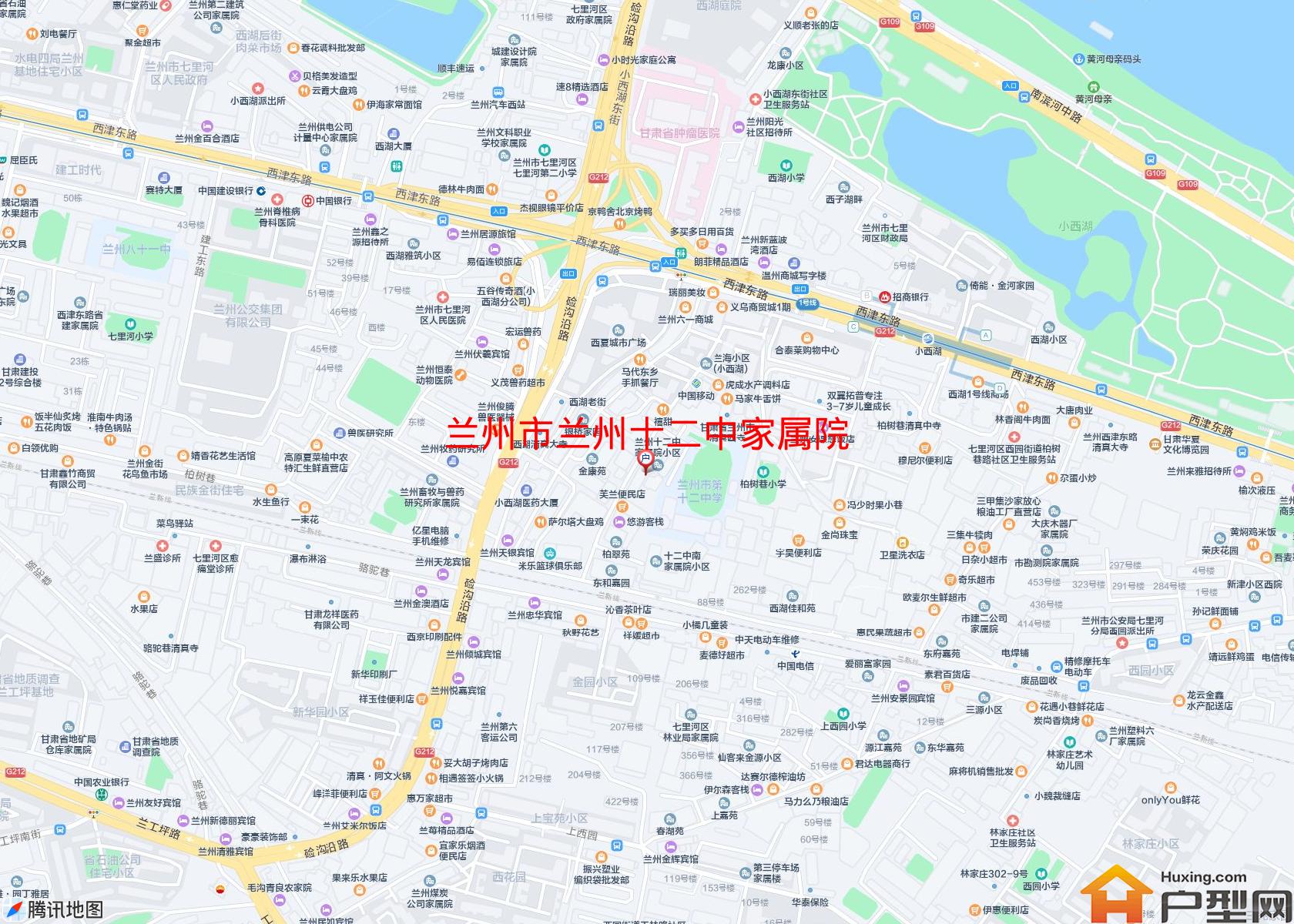 兰州十二中家属院小区 - 户型网