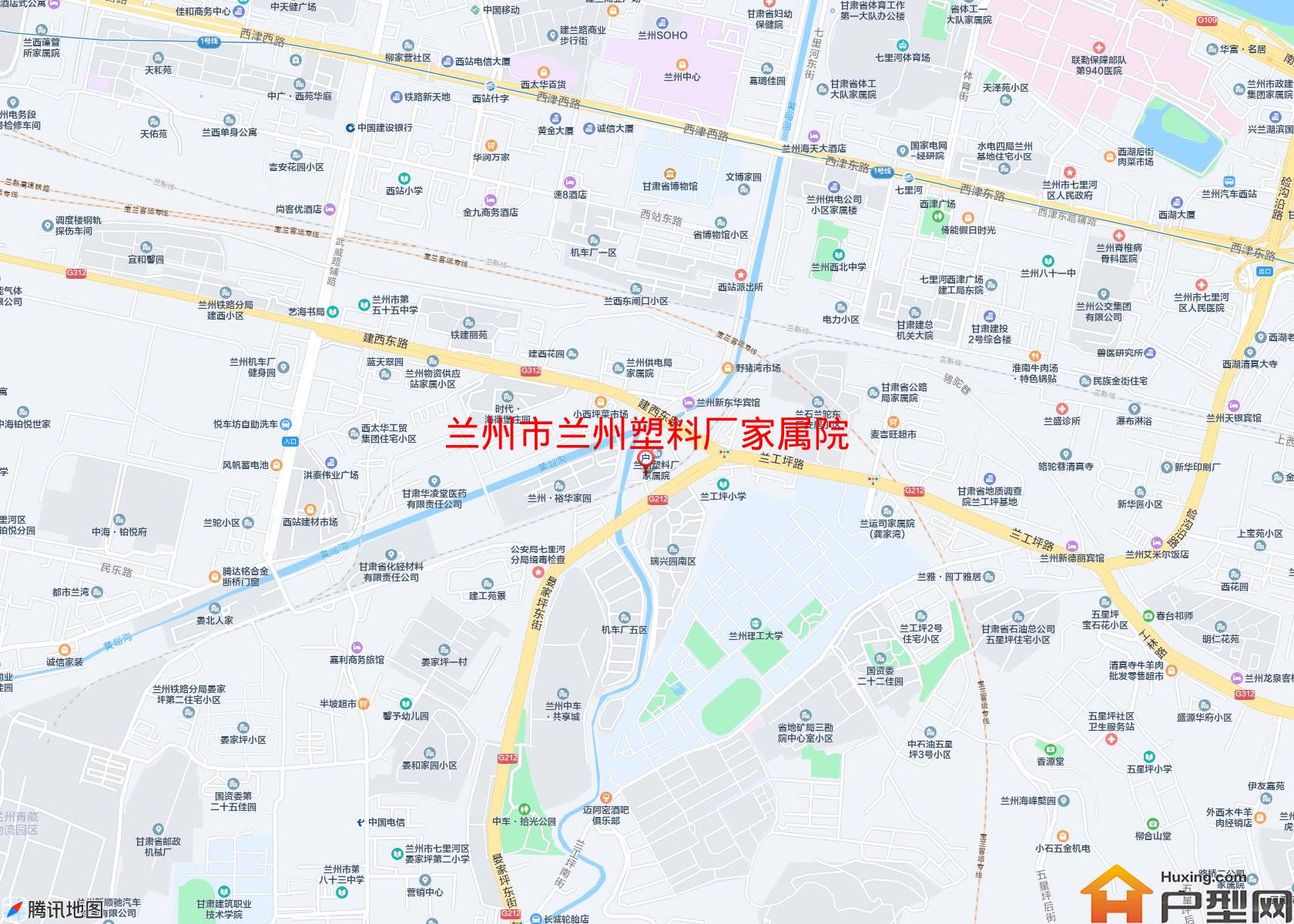 兰州塑料厂家属院小区 - 户型网