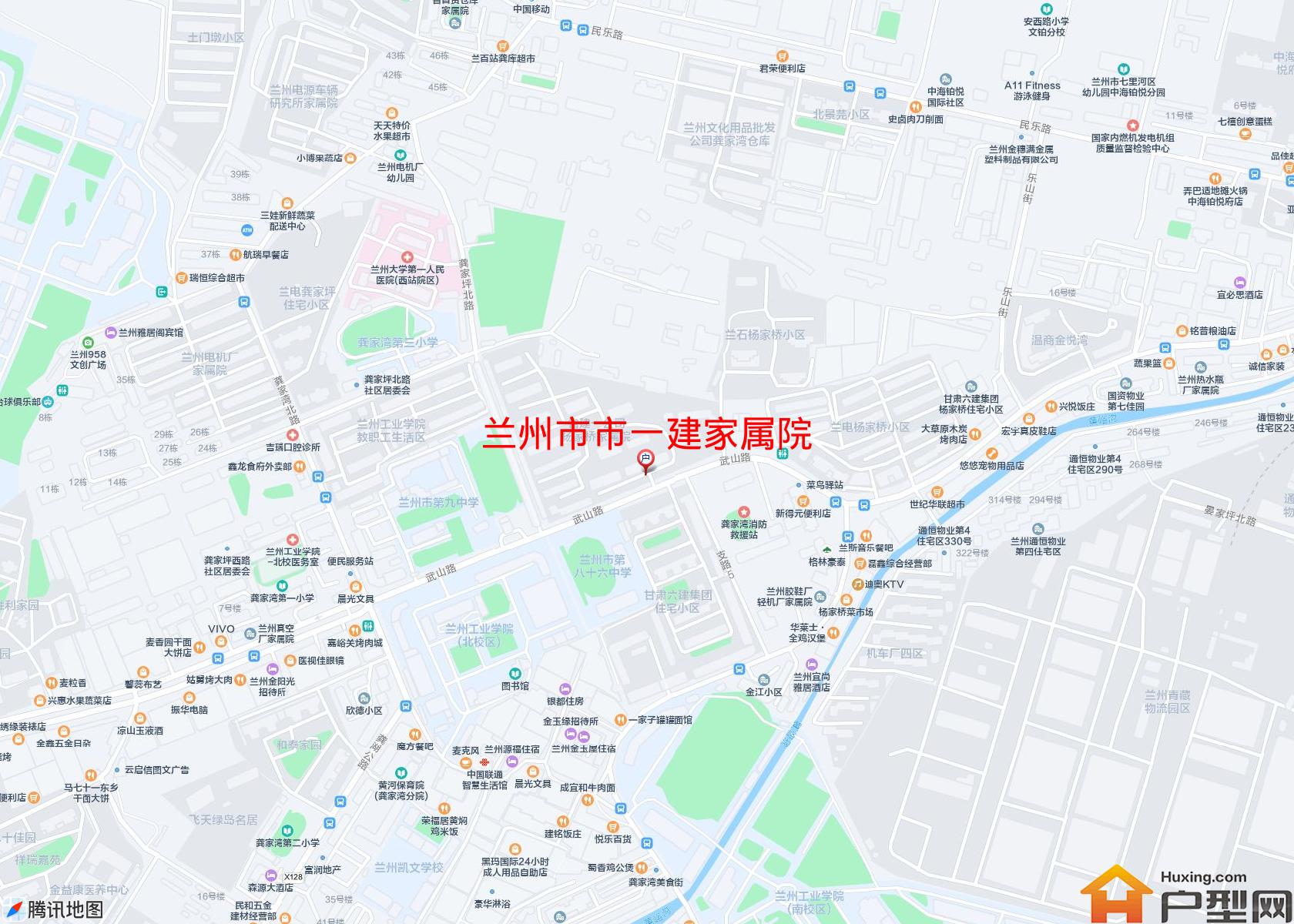 市一建家属院小区 - 户型网