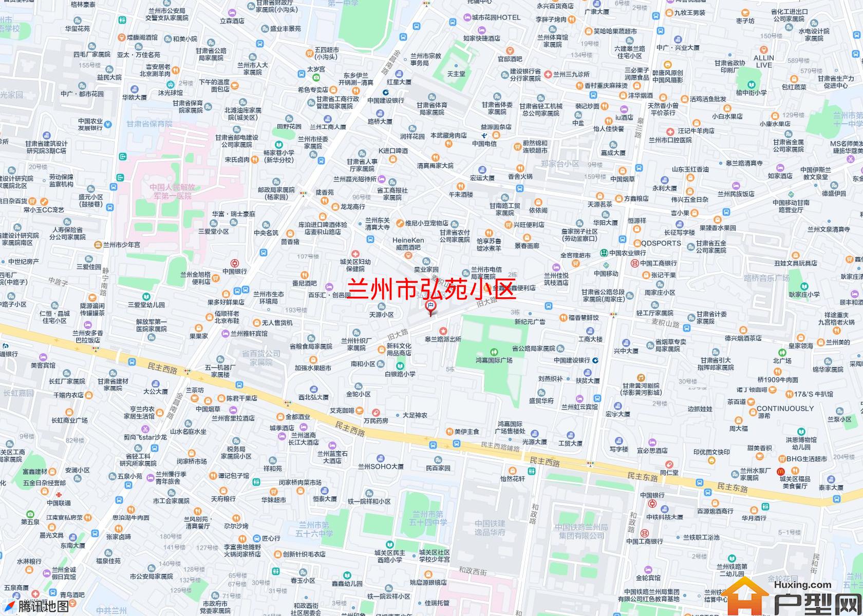 弘苑小区小区 - 户型网