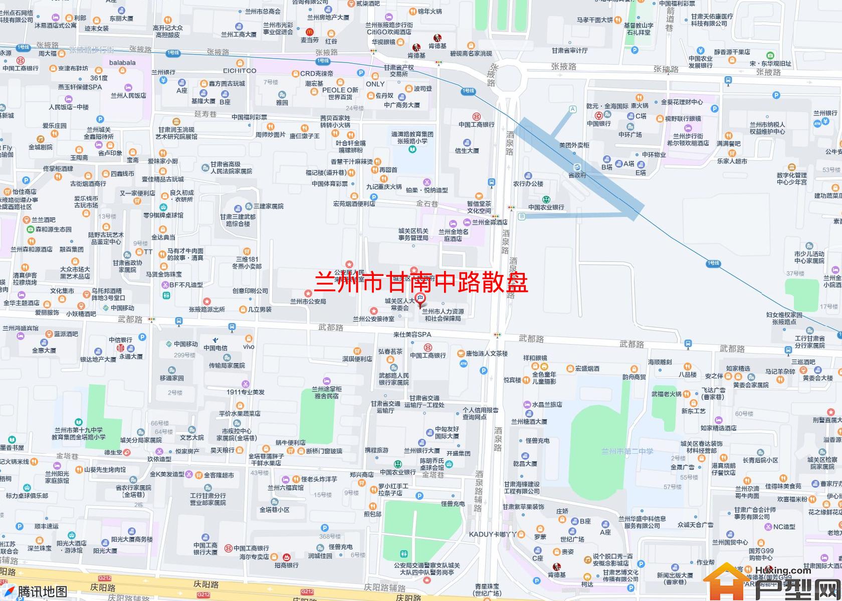 甘南中路散盘小区 - 户型网