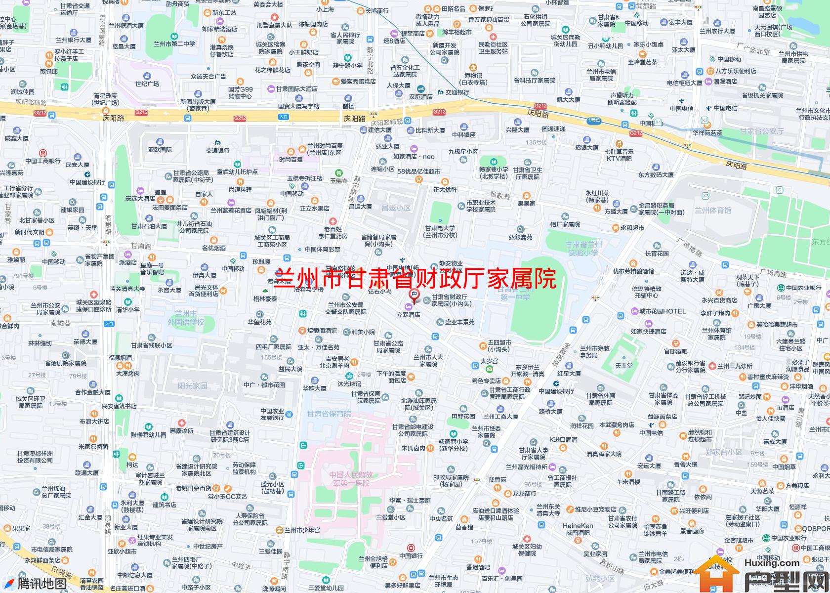 甘肃省财政厅家属院小区 - 户型网