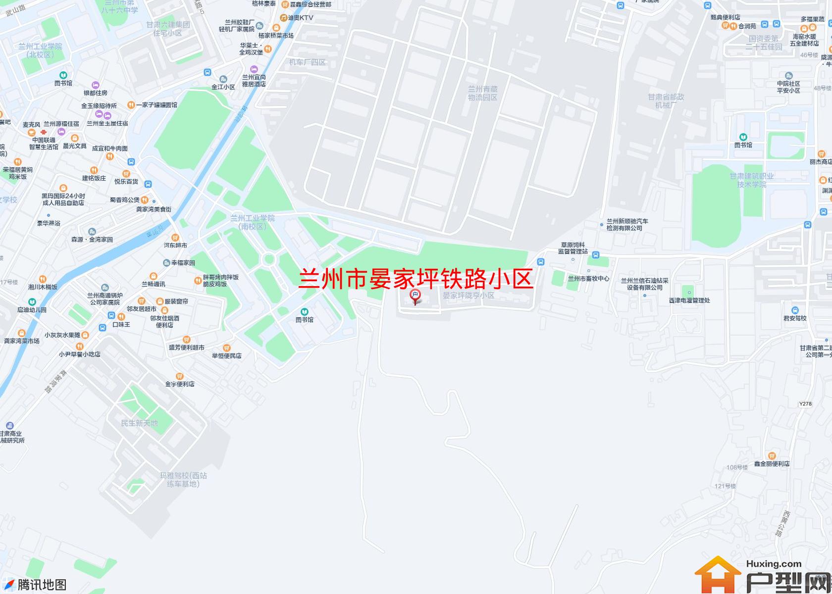 晏家坪铁路小区小区 - 户型网