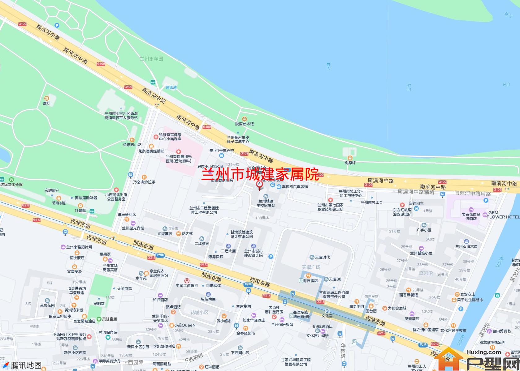 城建家属院小区 - 户型网