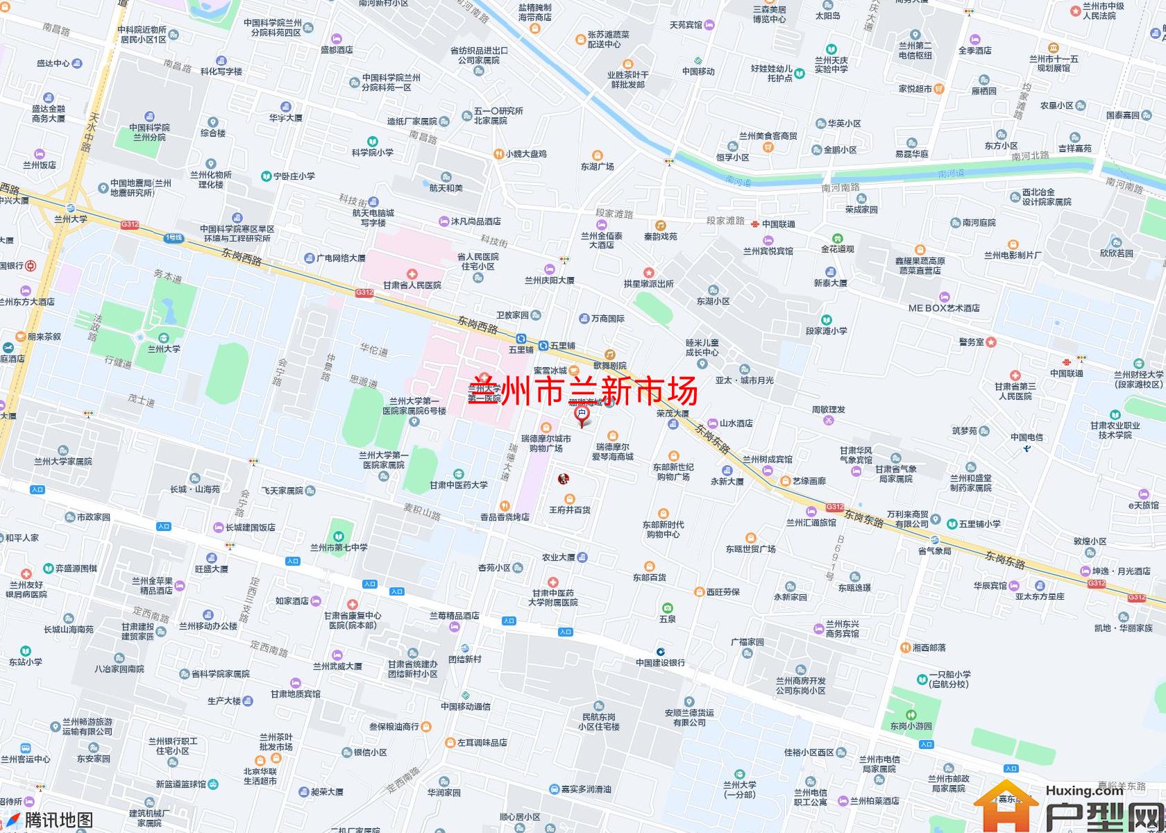 兰新市场小区 - 户型网