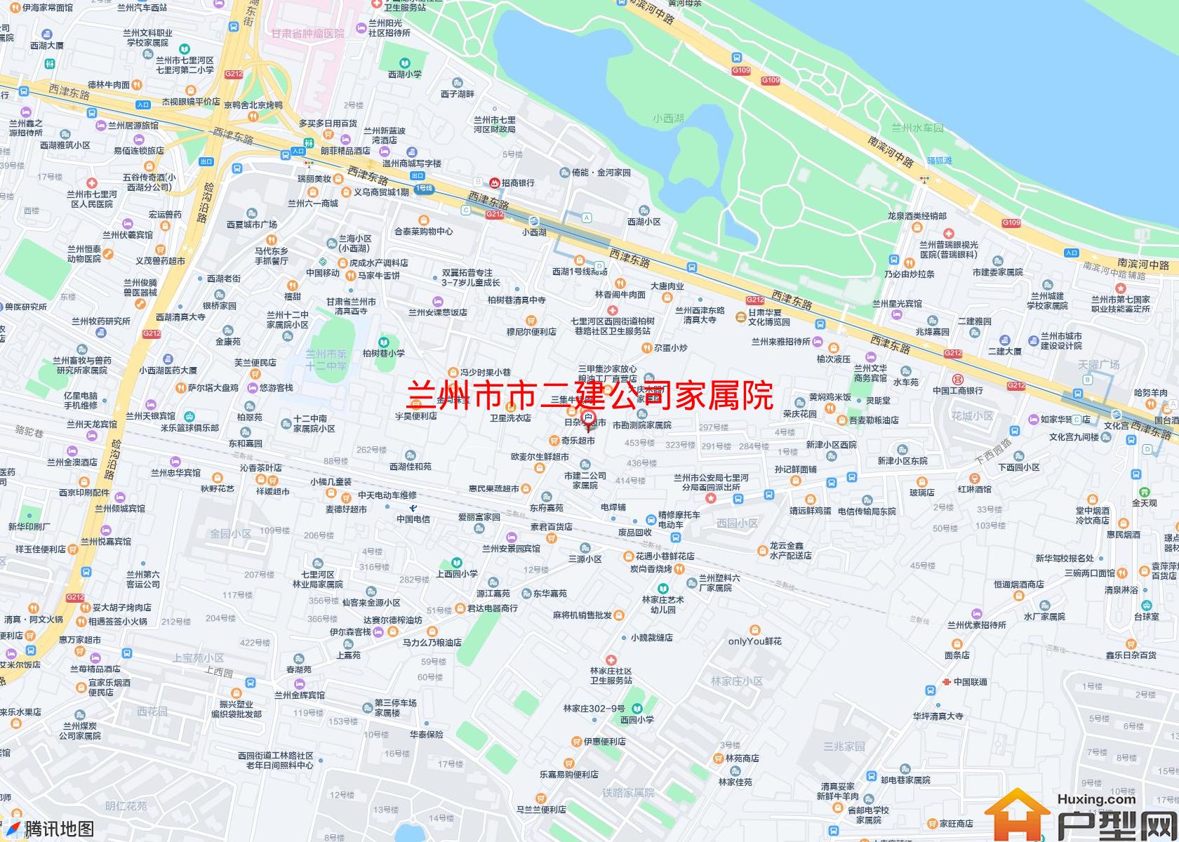 市二建公司家属院小区 - 户型网