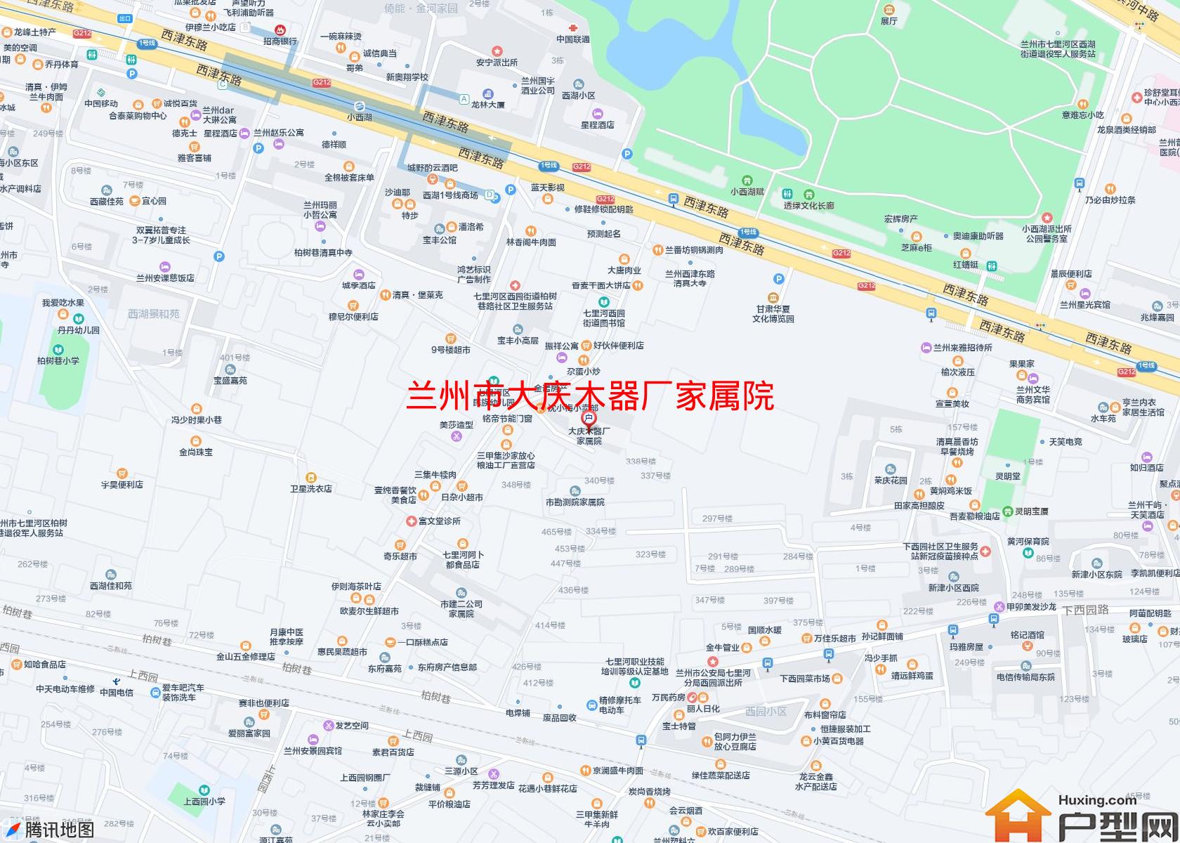 大庆木器厂家属院小区 - 户型网