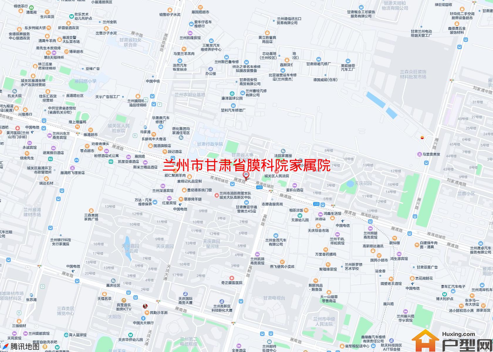 甘肃省膜科院家属院小区 - 户型网