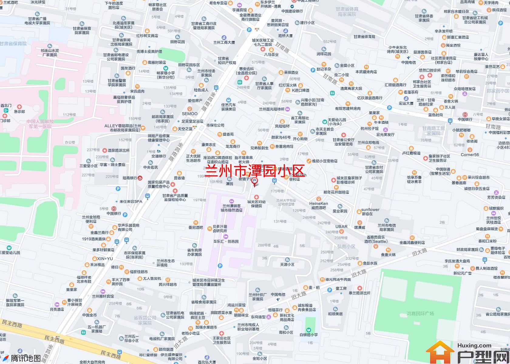 潭园小区小区 - 户型网