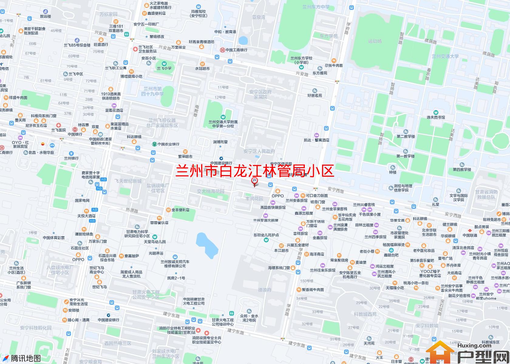 白龙江林管局小区小区 - 户型网