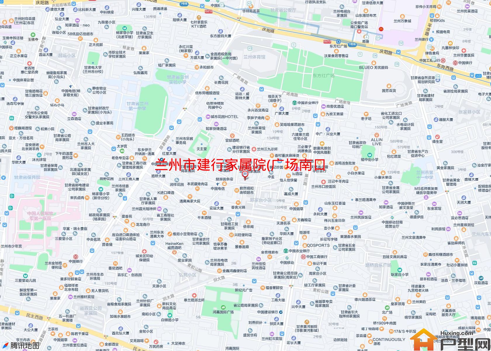建行家属院(广场南口)小区 - 户型网
