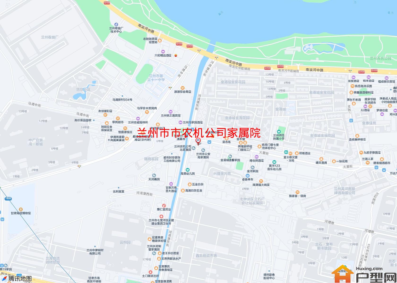 市农机公司家属院小区 - 户型网