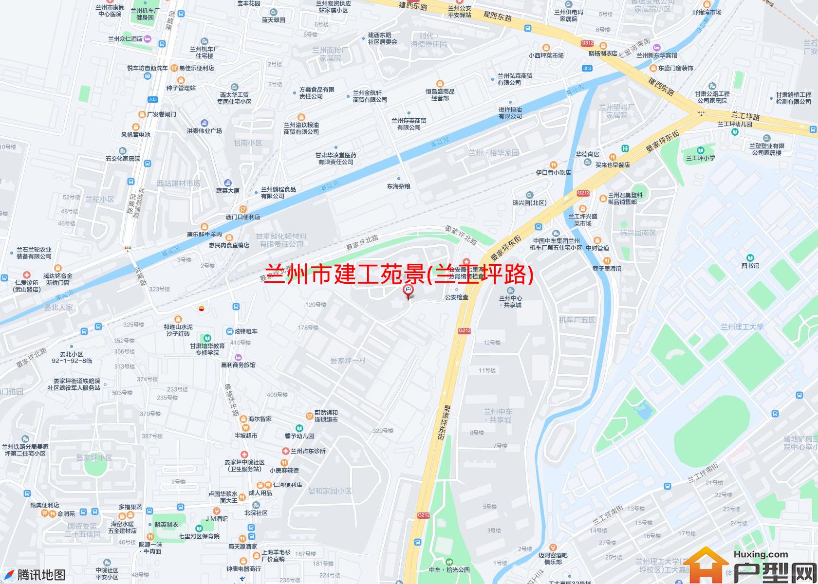 建工苑景(兰工坪路)小区 - 户型网