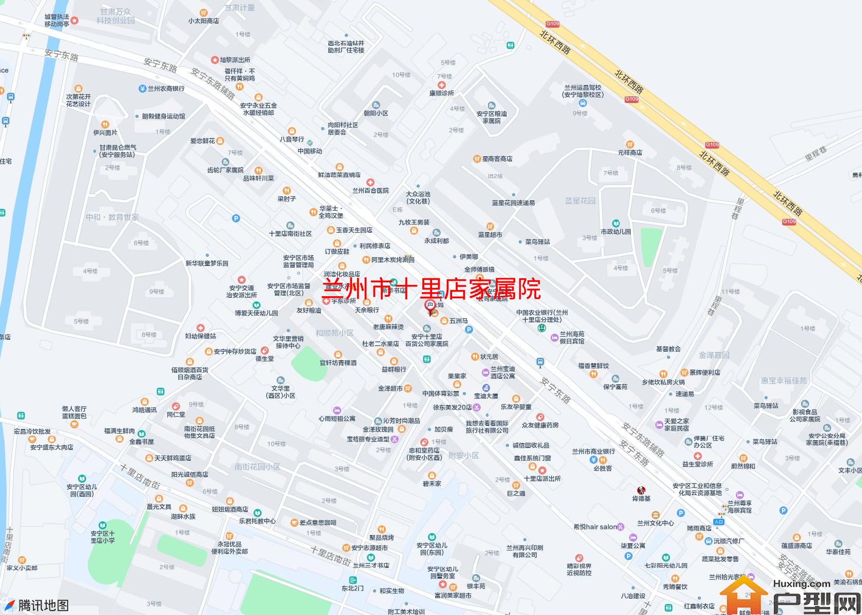 十里店家属院小区 - 户型网