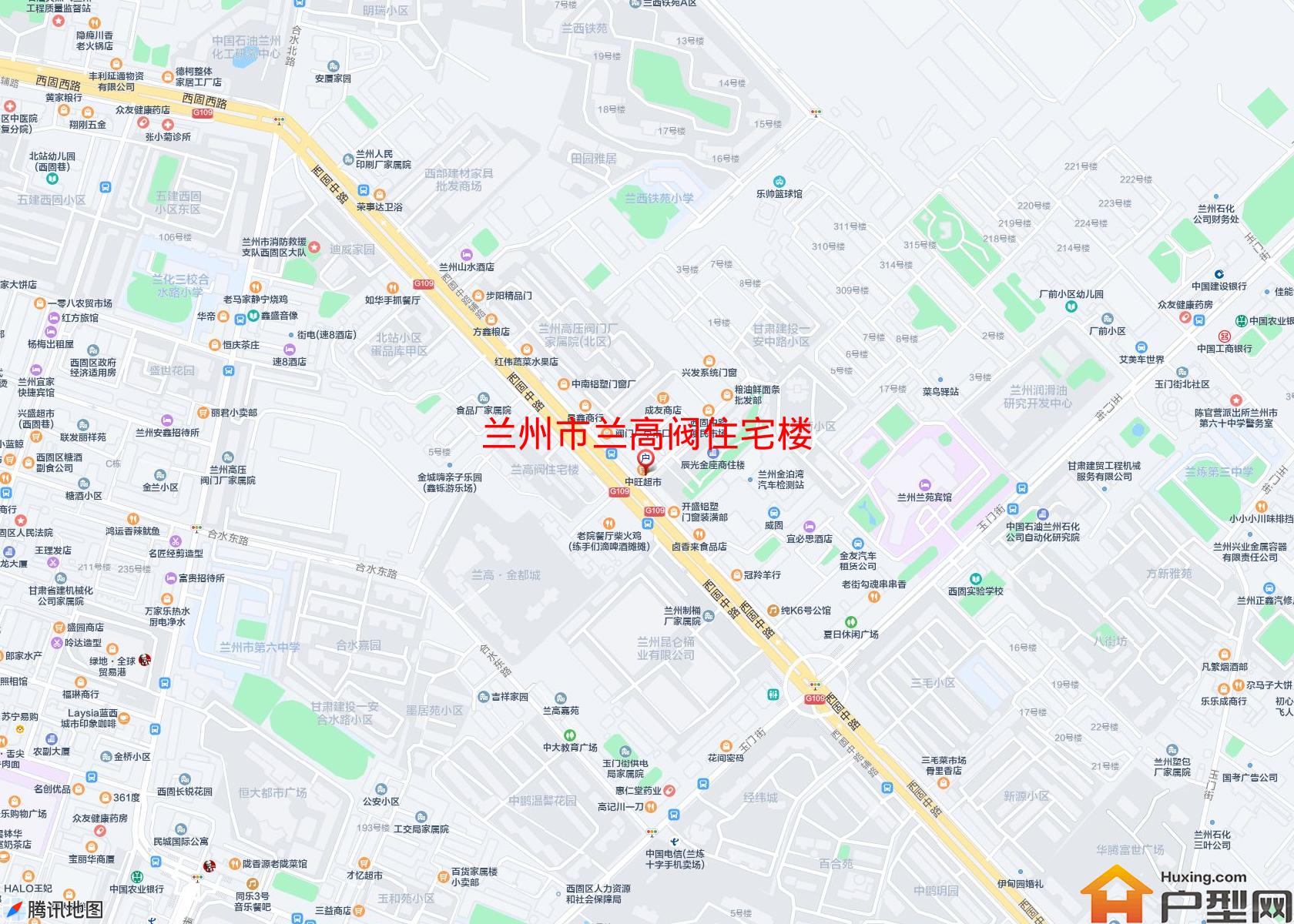 兰高阀住宅楼小区 - 户型网