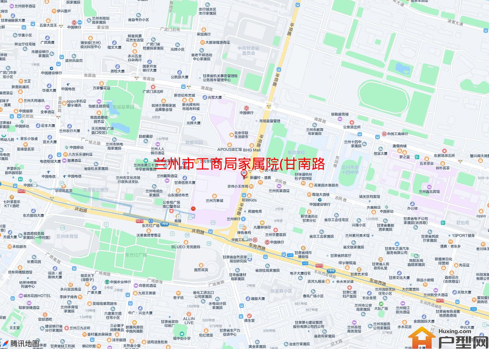 工商局家属院(甘南路)小区 - 户型网