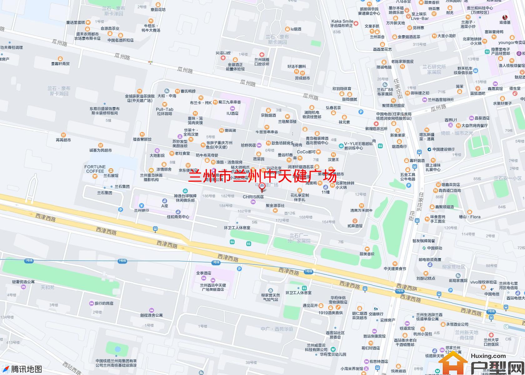 兰州中天健广场小区 - 户型网