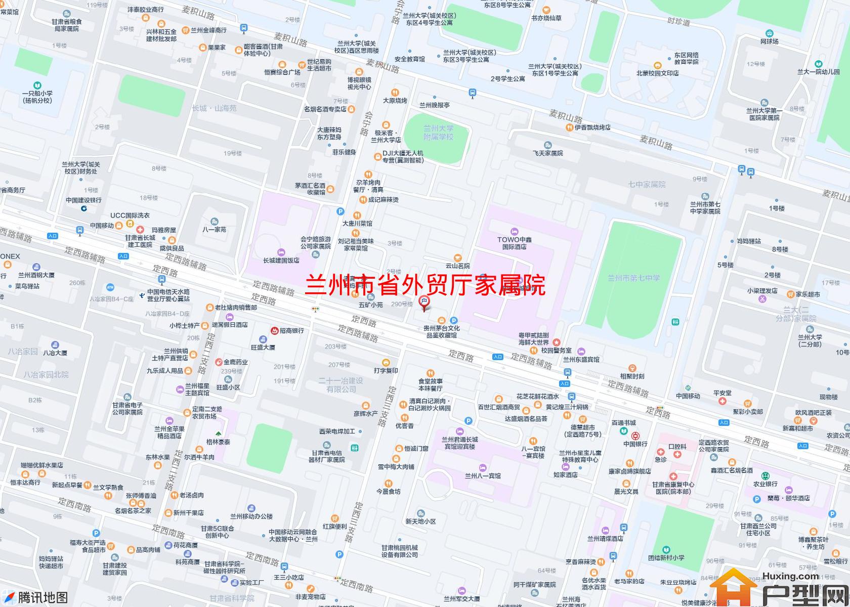 省外贸厅家属院小区 - 户型网