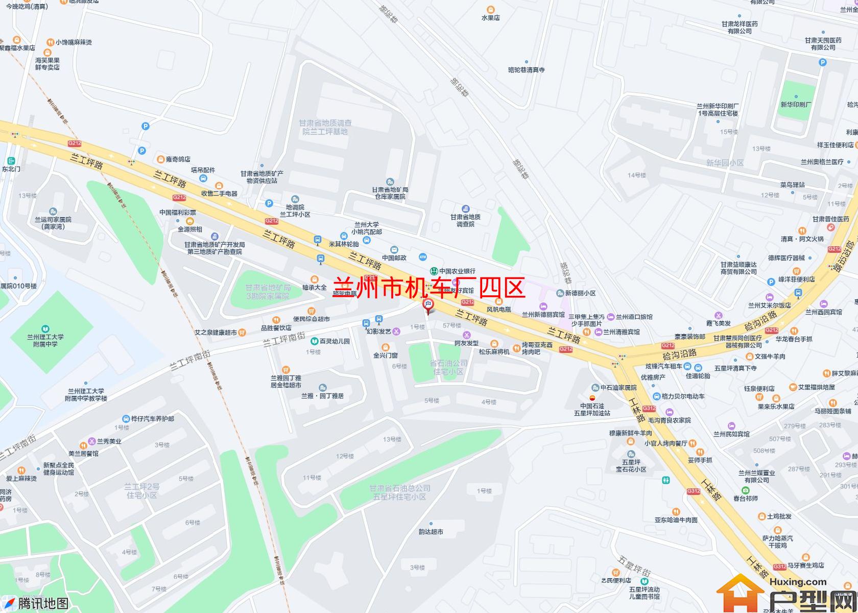 机车厂四区小区 - 户型网