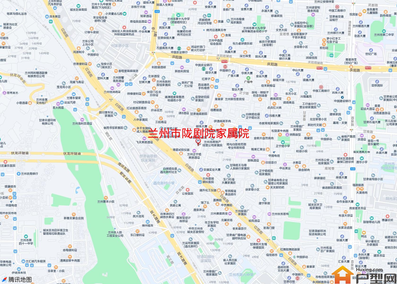 陇剧院家属院小区 - 户型网