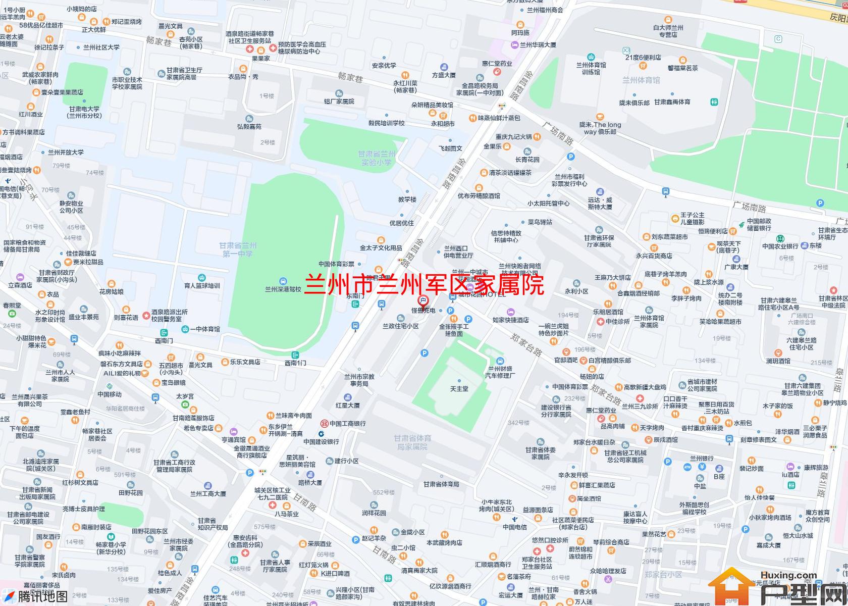 兰州军区家属院小区 - 户型网