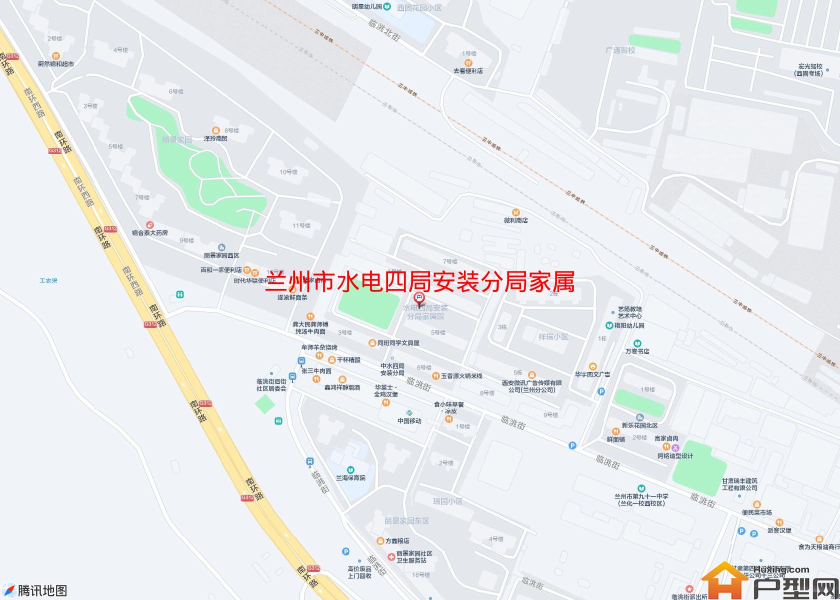 水电四局安装分局家属院小区 - 户型网