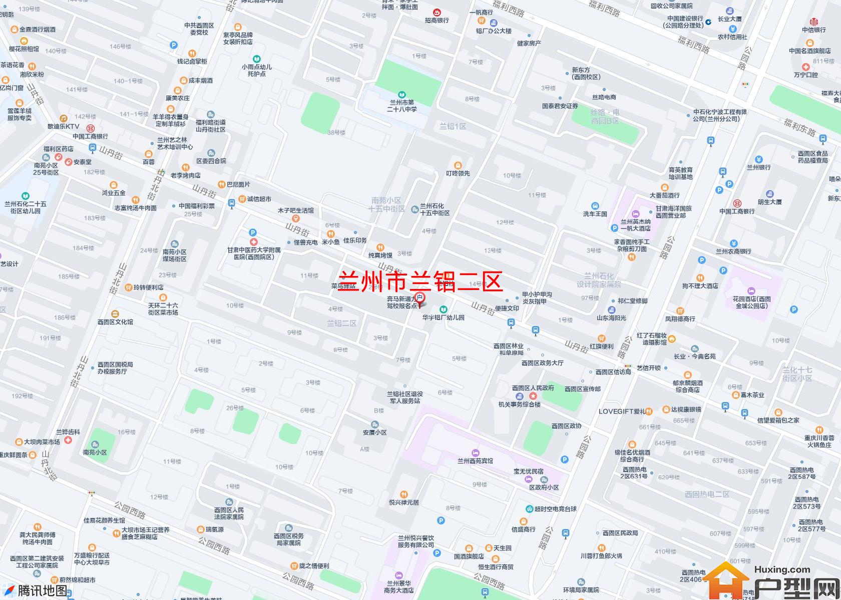 兰铝二区小区 - 户型网