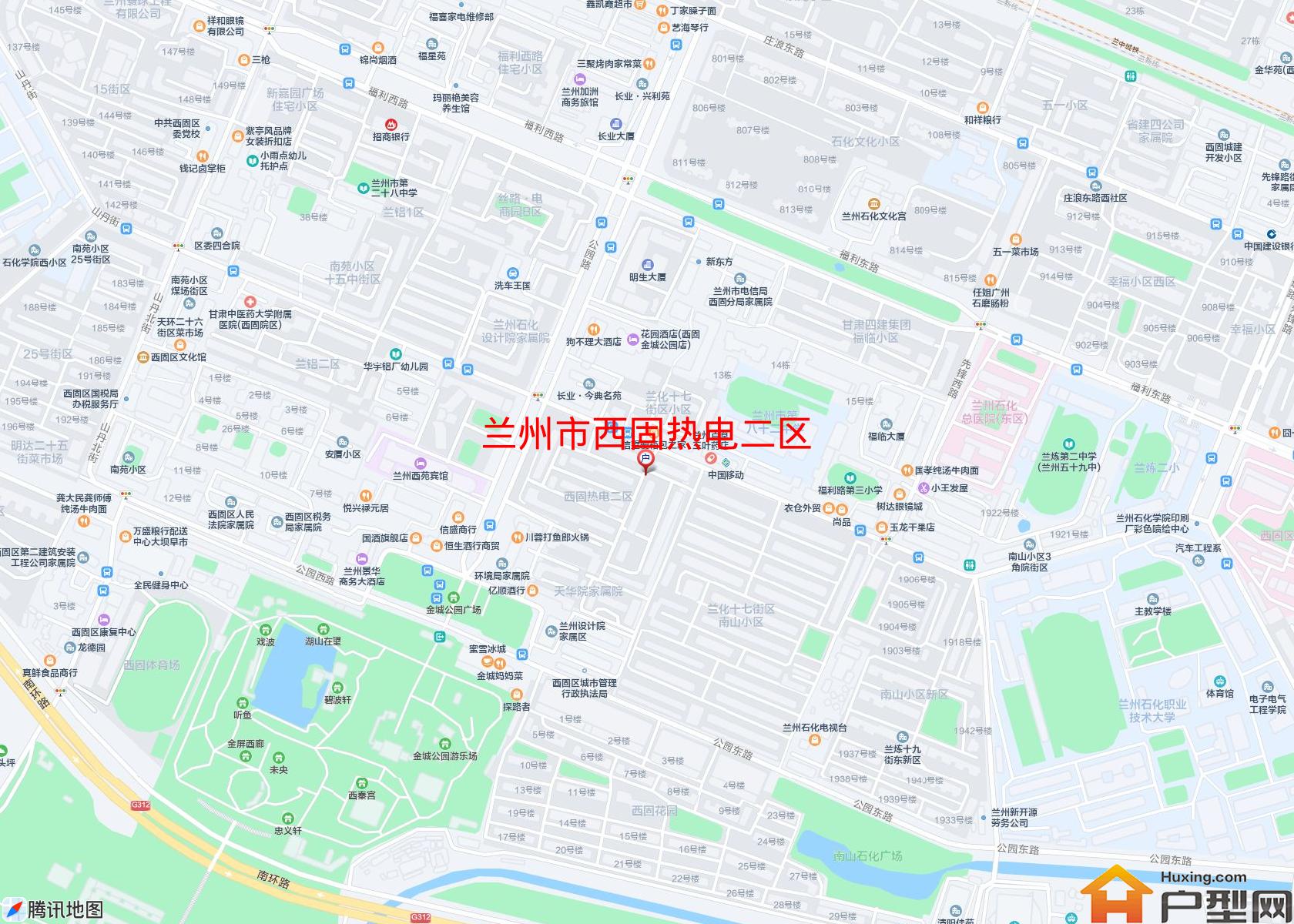 西固热电二区小区 - 户型网
