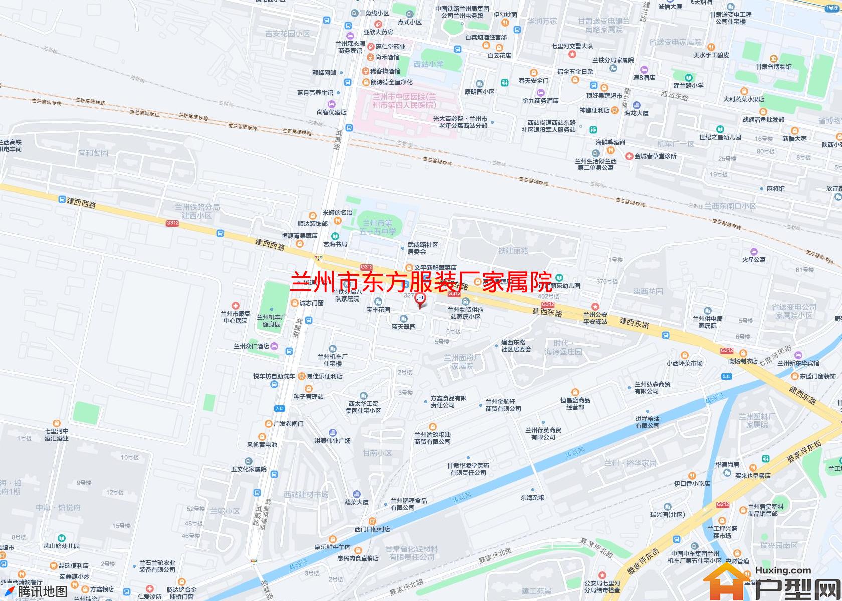 东方服装厂家属院小区 - 户型网