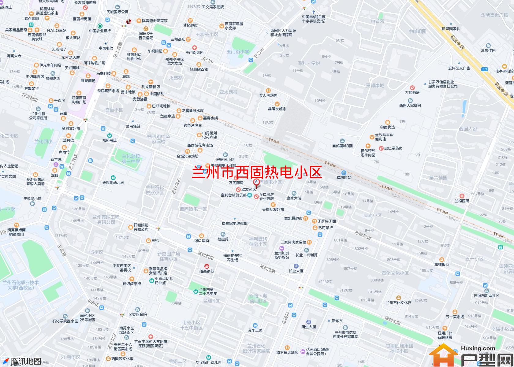 西固热电小区小区 - 户型网