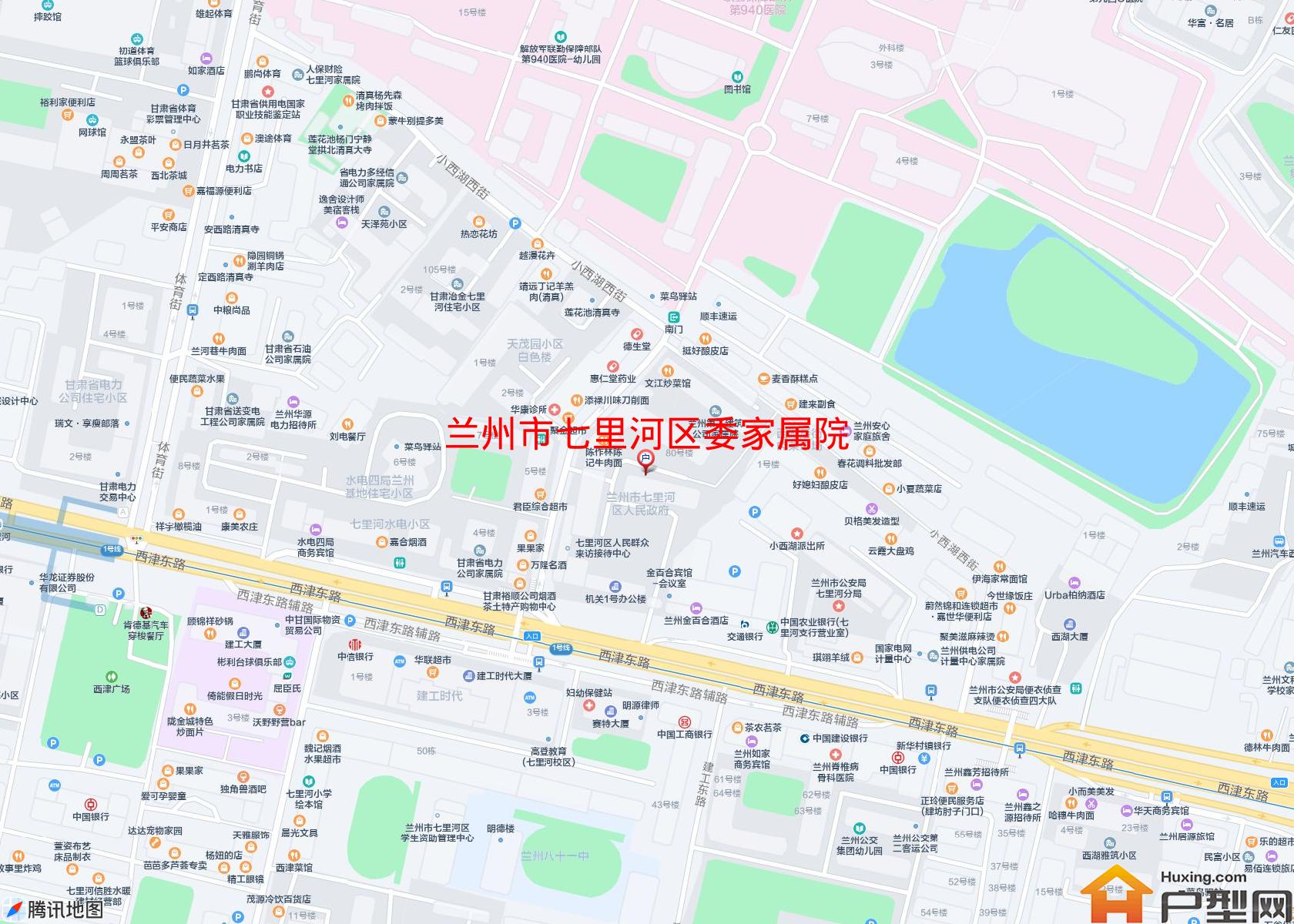七里河区委家属院小区 - 户型网