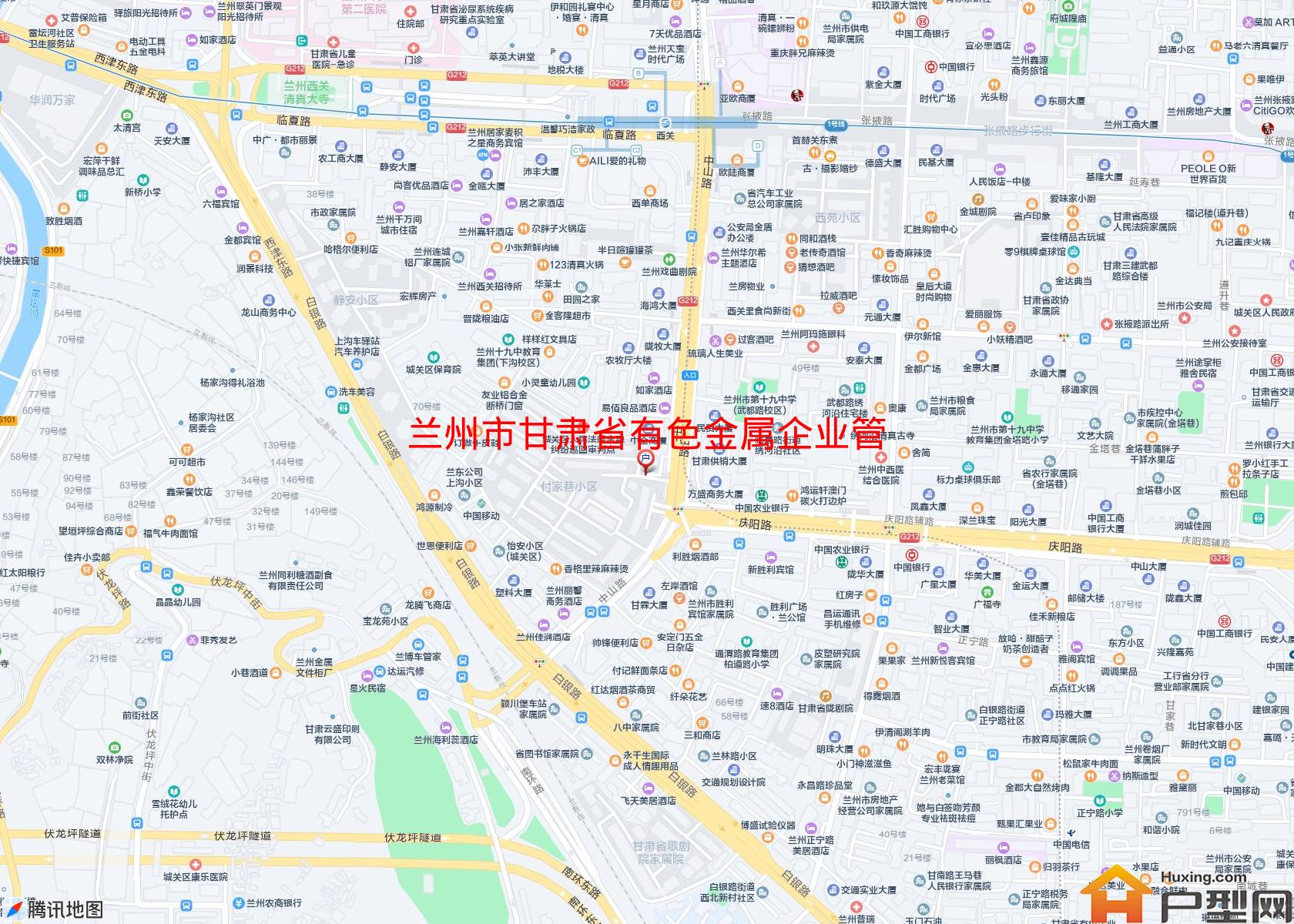 甘肃省有色金属企业管理公司第三家属院小区 - 户型网