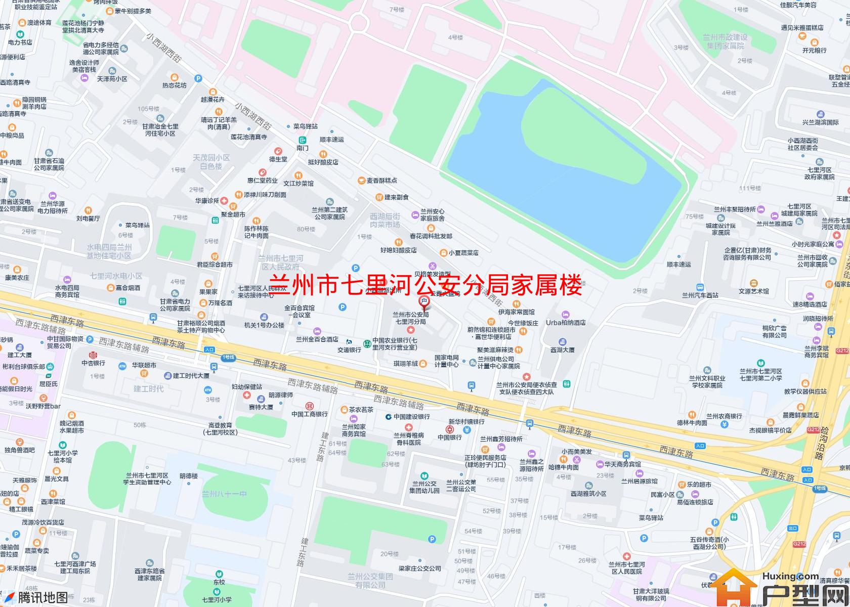 七里河公安分局家属楼小区 - 户型网