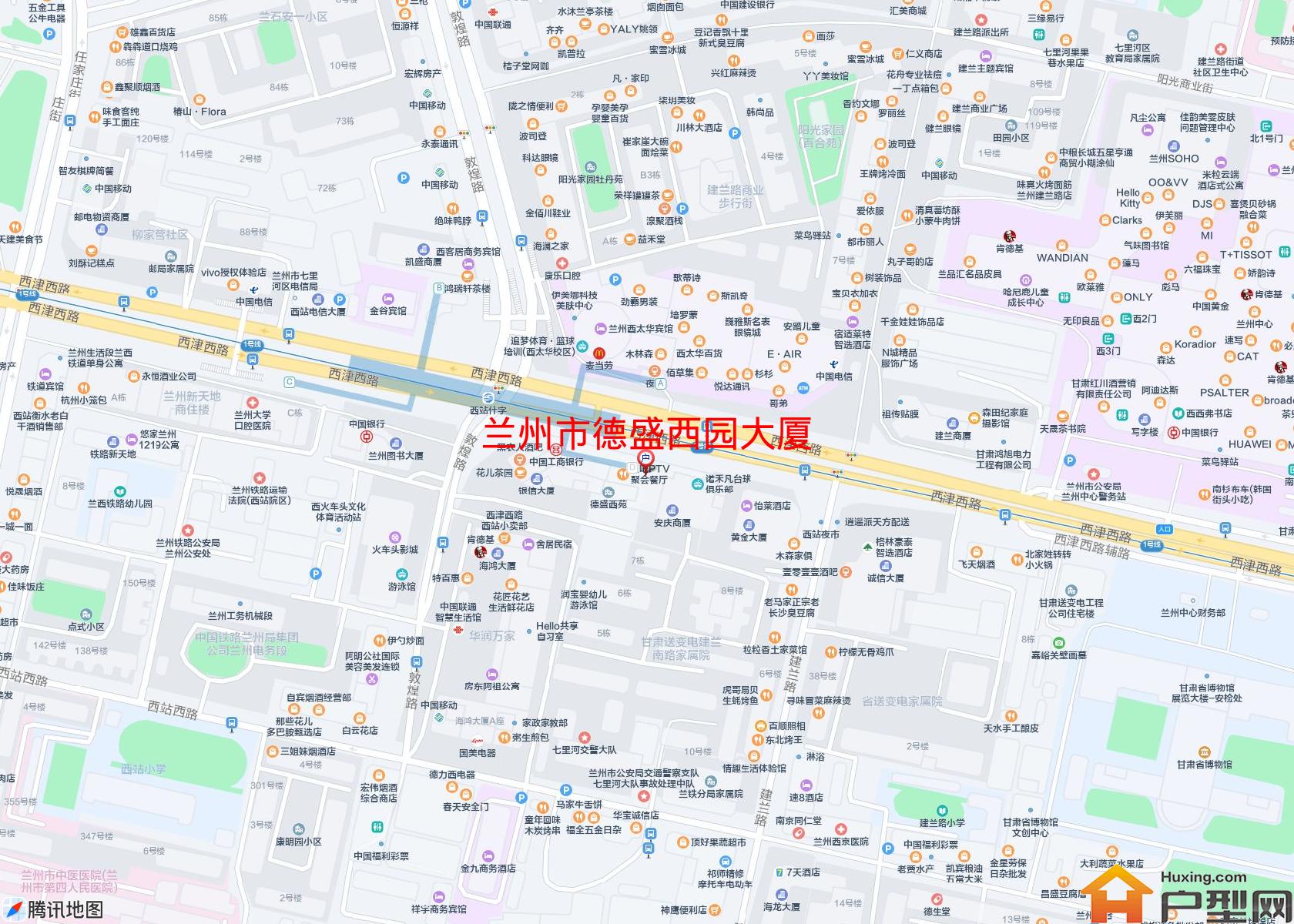 德盛西园大厦小区 - 户型网