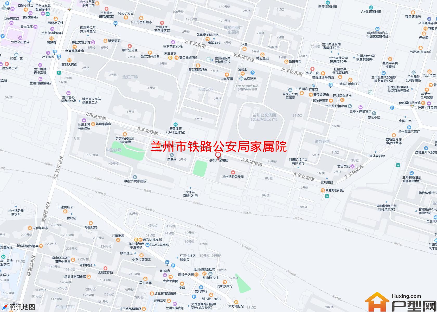 铁路公安局家属院小区 - 户型网
