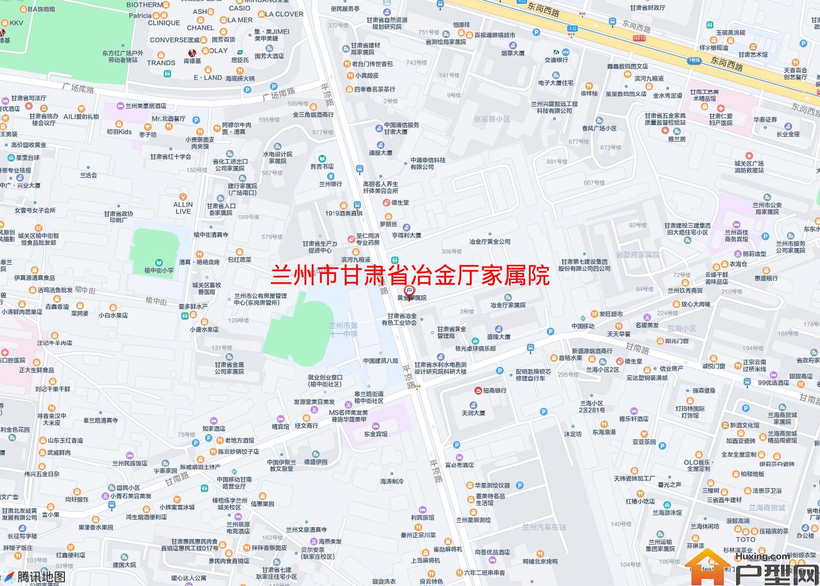 甘肃省冶金厅家属院小区 - 户型网