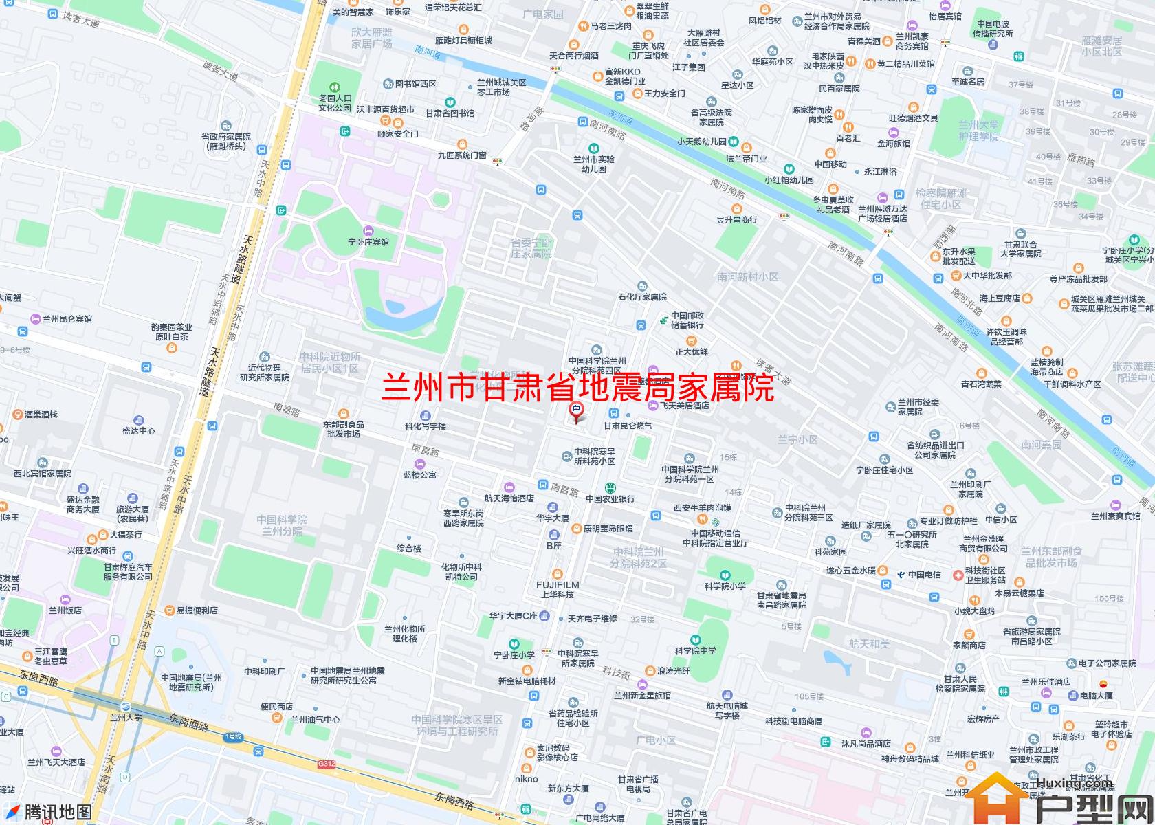 甘肃省地震局家属院小区 - 户型网