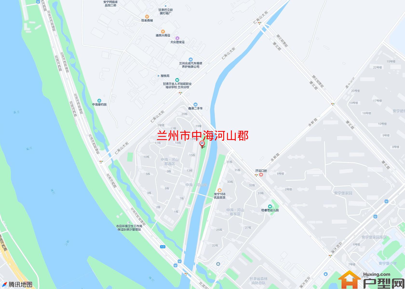 中海河山郡小区 - 户型网