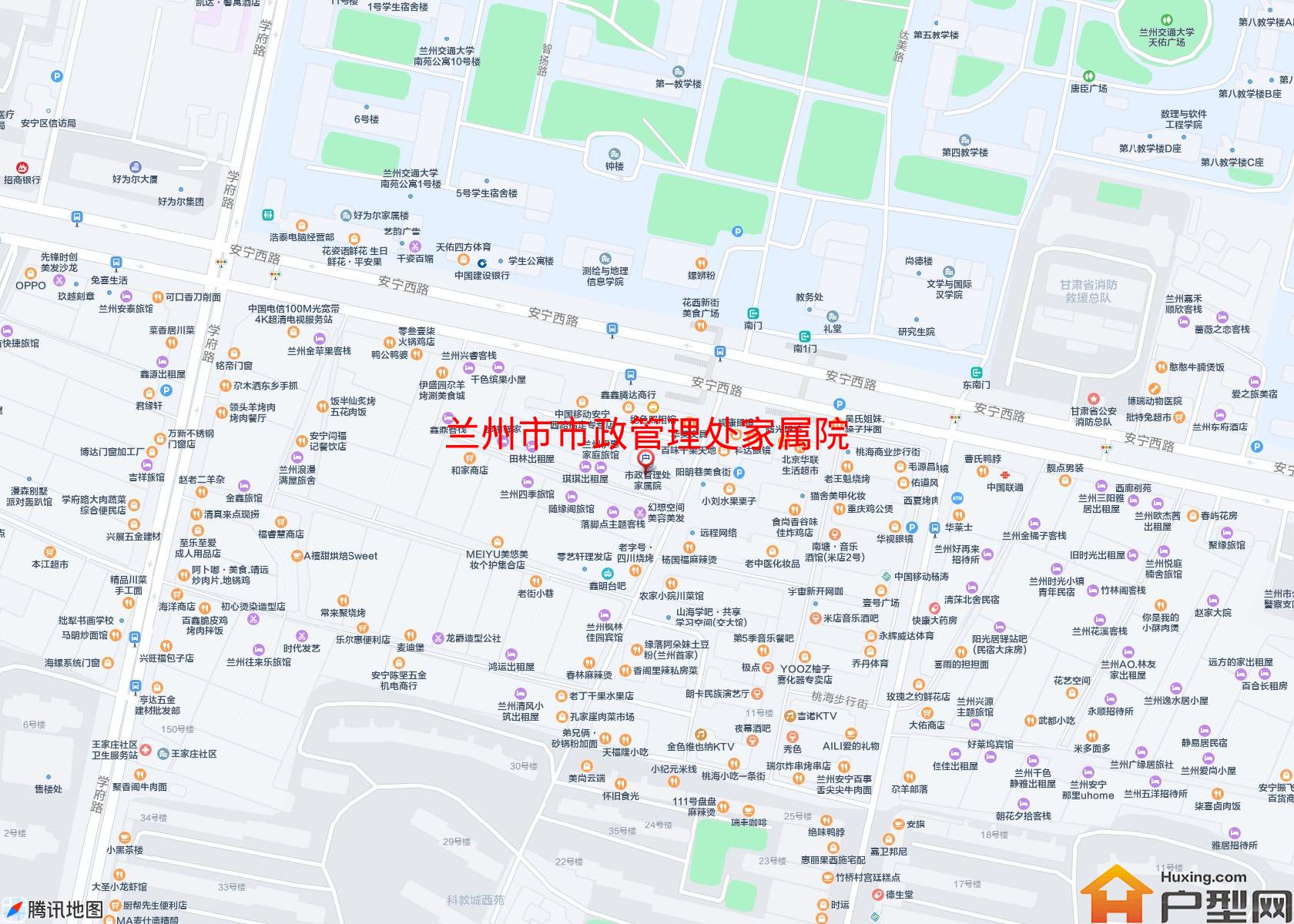 市政管理处家属院小区 - 户型网