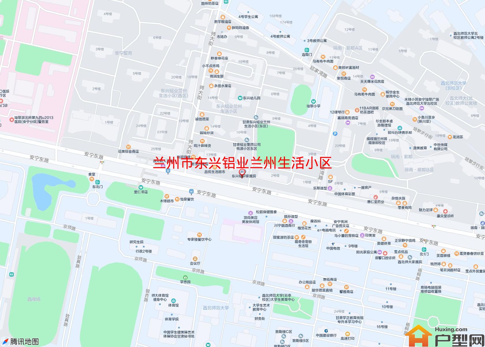东兴铝业兰州生活小区东区小区 - 户型网