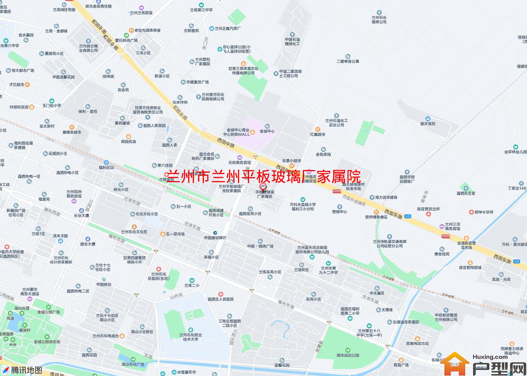 兰州平板玻璃厂家属院小区 - 户型网